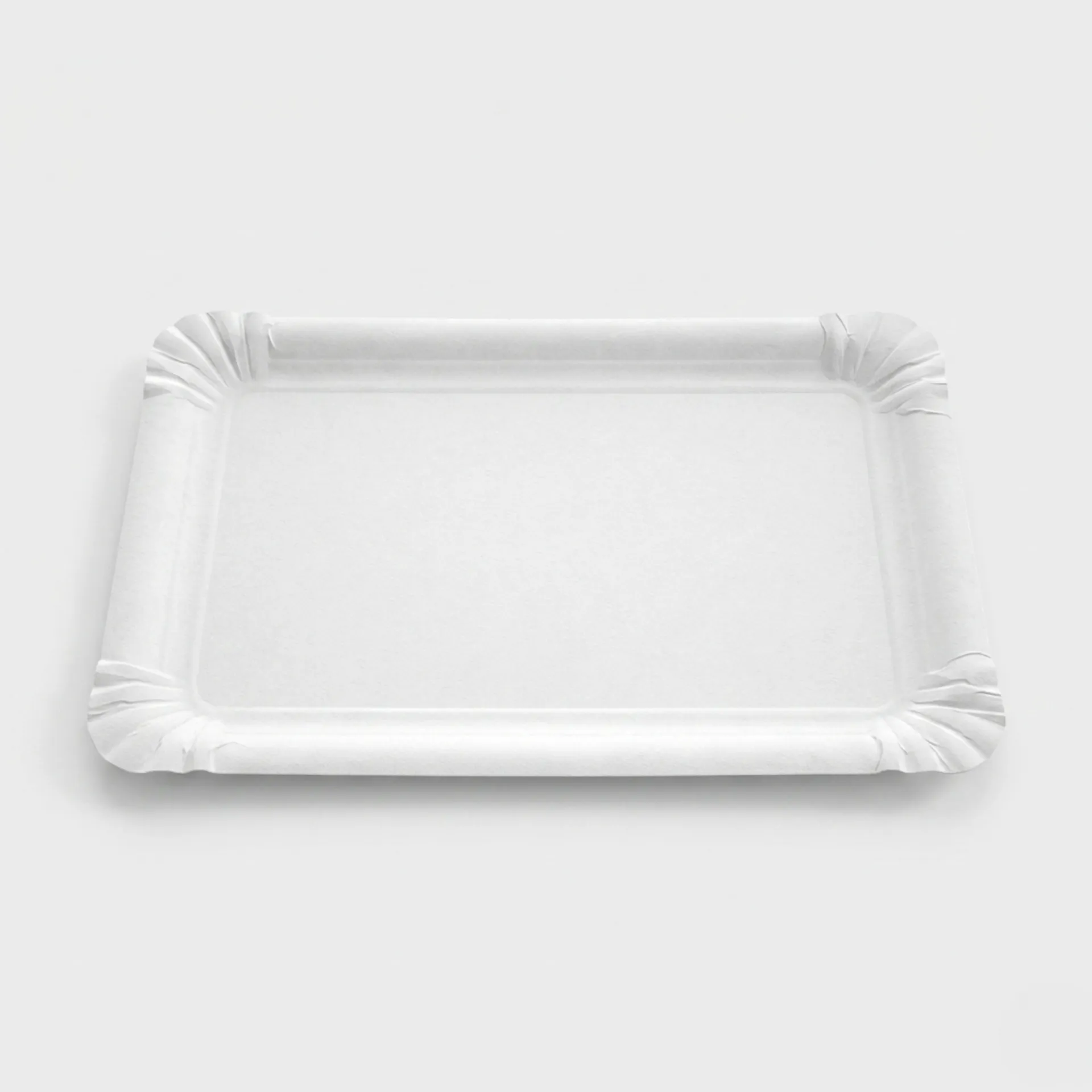 Bandejas Rectangular sin blonda Bandejas Rectangular Cartón 4 (100 u. x paq) - Imagen 1
