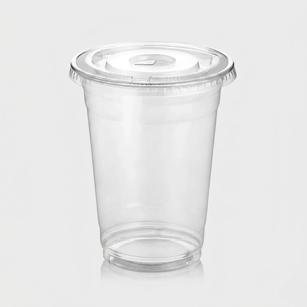 1626701696747 Vaso Transparente 10oz con Tapa x 50 Unidades - Imagen 1