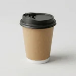 Vaso Doble Kraft 8oz con Tapa (25 U x Paq)