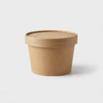 Pote Kraft 6oz (25 U. x Paq) con Tapa Cartón