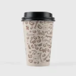 Vaso con Diseño 8oz Con/tapa x 50 Unidades